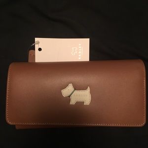 Radley London Chestnut Wallet White Scottie Dog